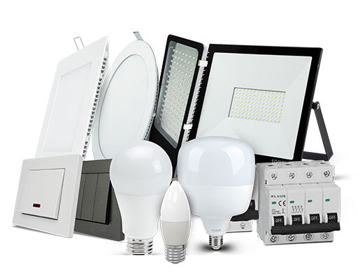 Led lambalar, Led Projektörler, Led Sokak Lambaları, Led Armatürler, Led Panel Aydınlatmalar, Led Floresan lamba ve Fikstürler.