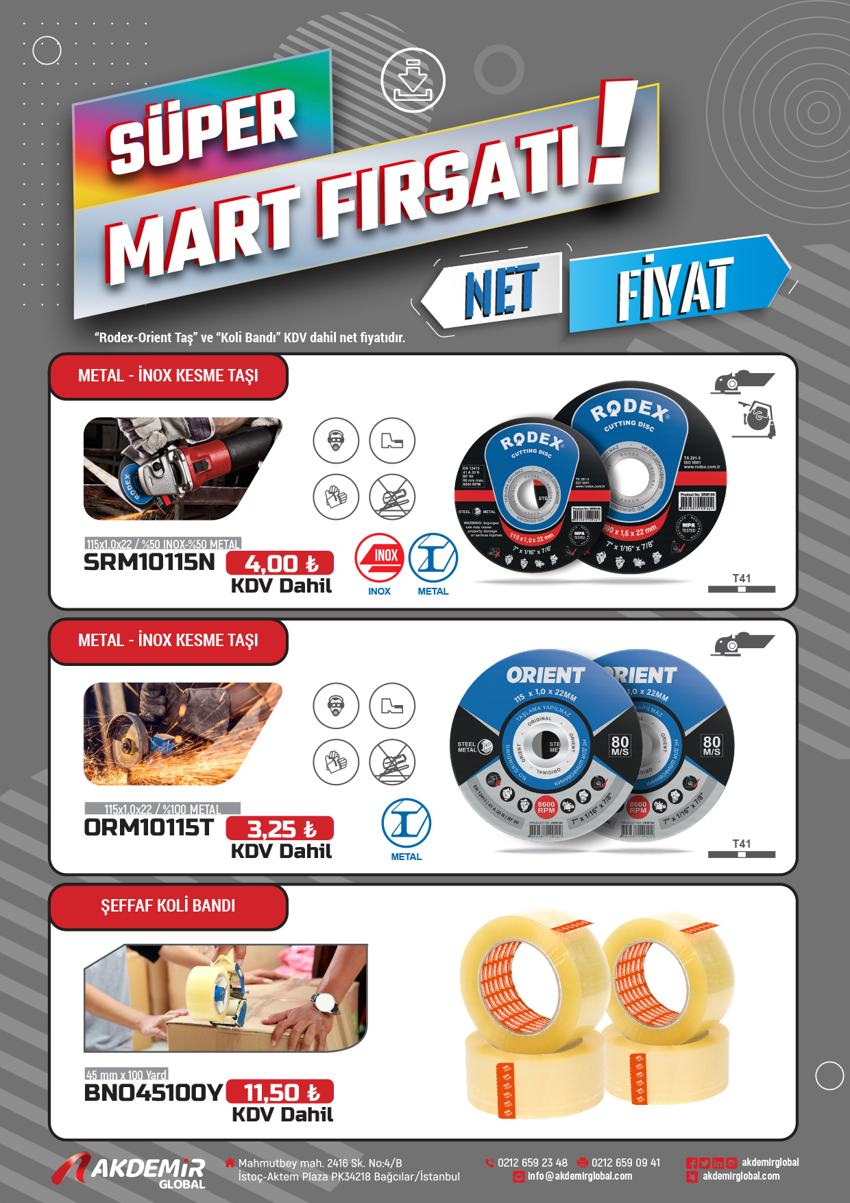 Süper Mart Fırsatları başladı!