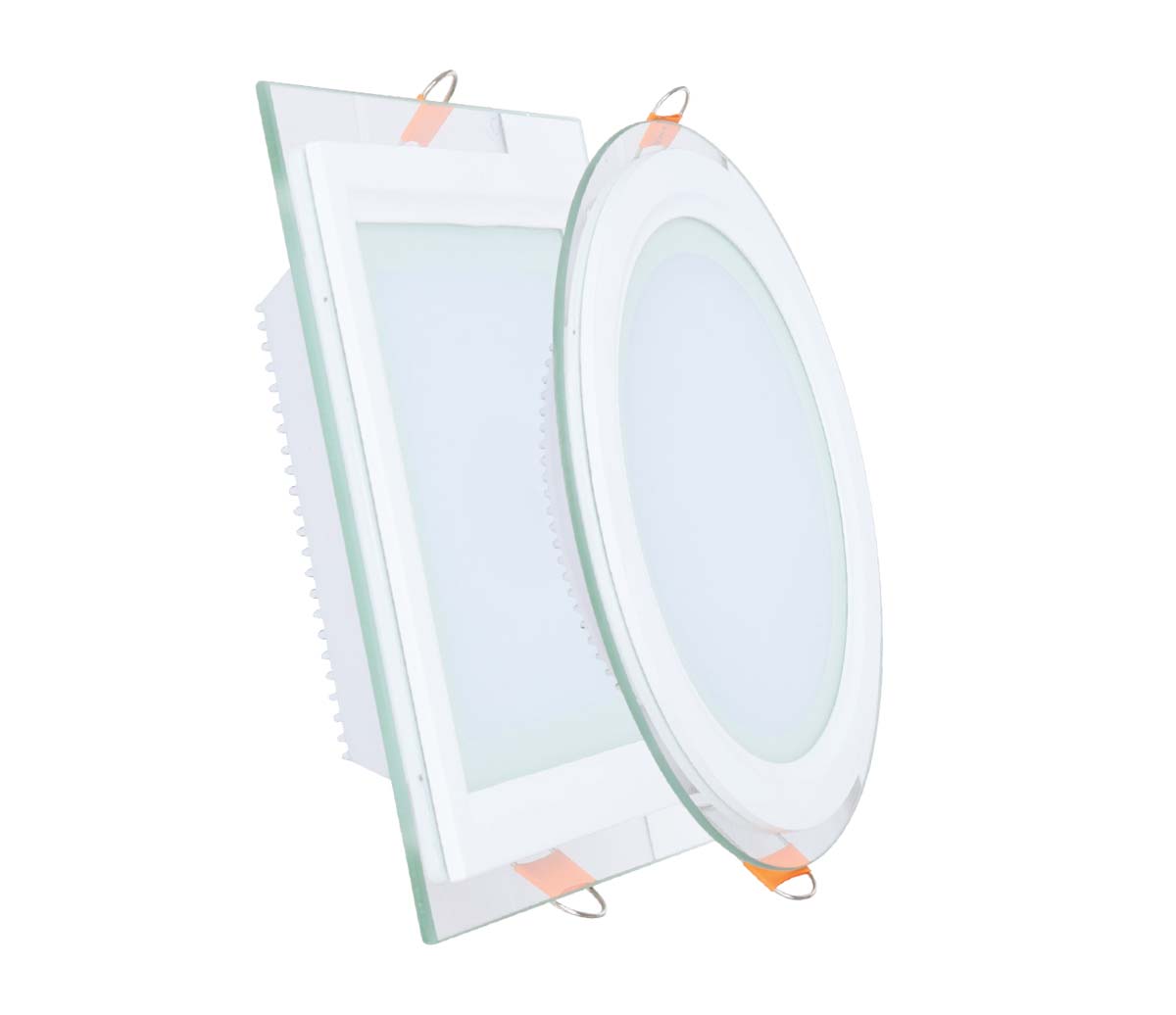CAM ÇERÇEVELİ YUVARLAK & KARE LED PANEL (SIVA ALTI)