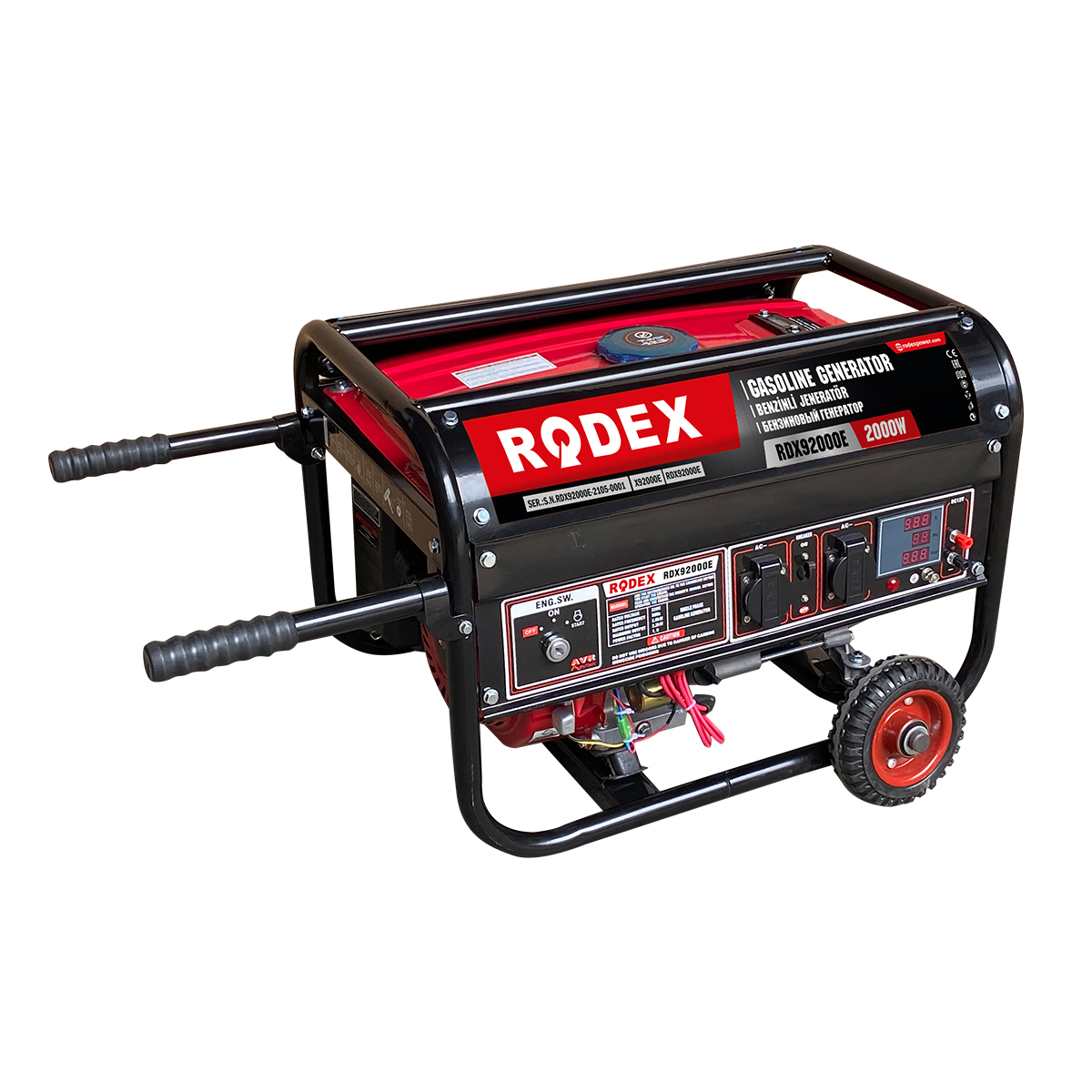 RDX92000E BENZİNLİ JENERATÖR