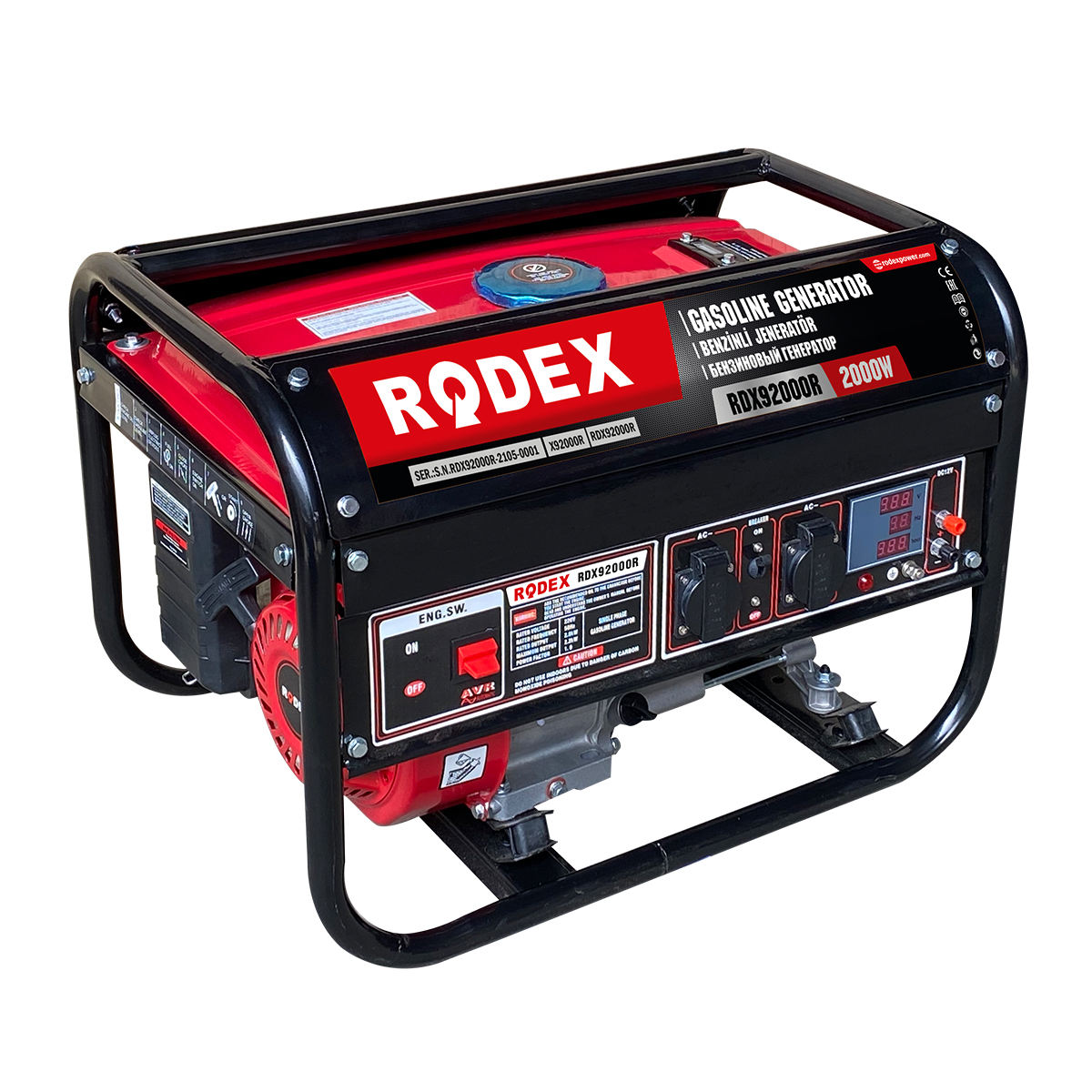 RDX92000R BENZİNLİ JENERATÖR