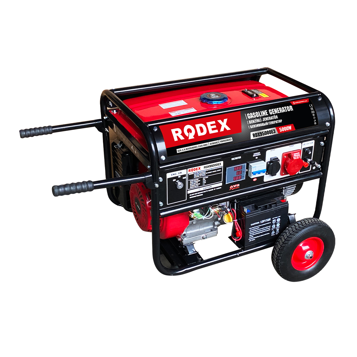 RDX95000E3 BENZİNLİ JENERATÖR
