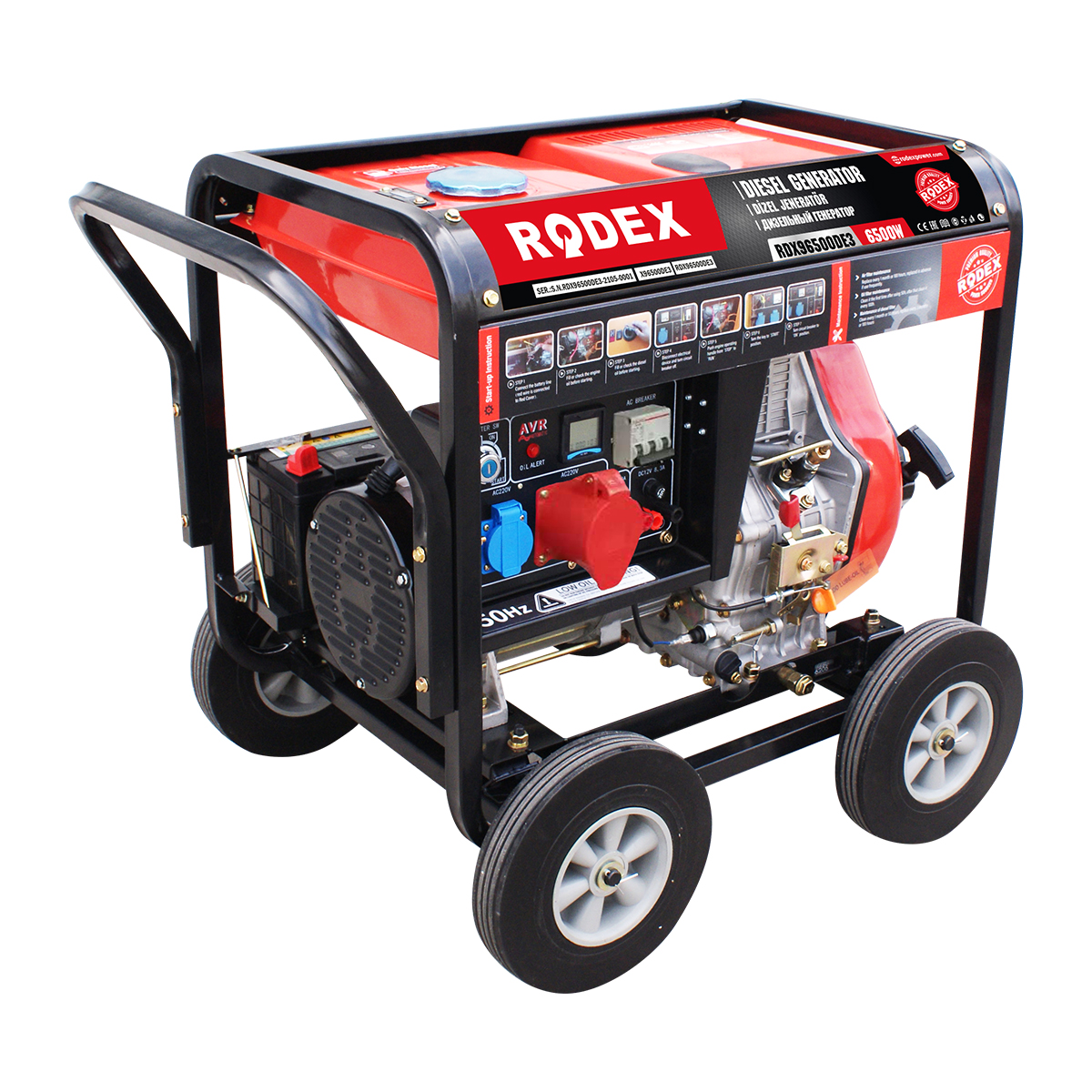 RDX96500DE3 DİZEL JENERATÖR