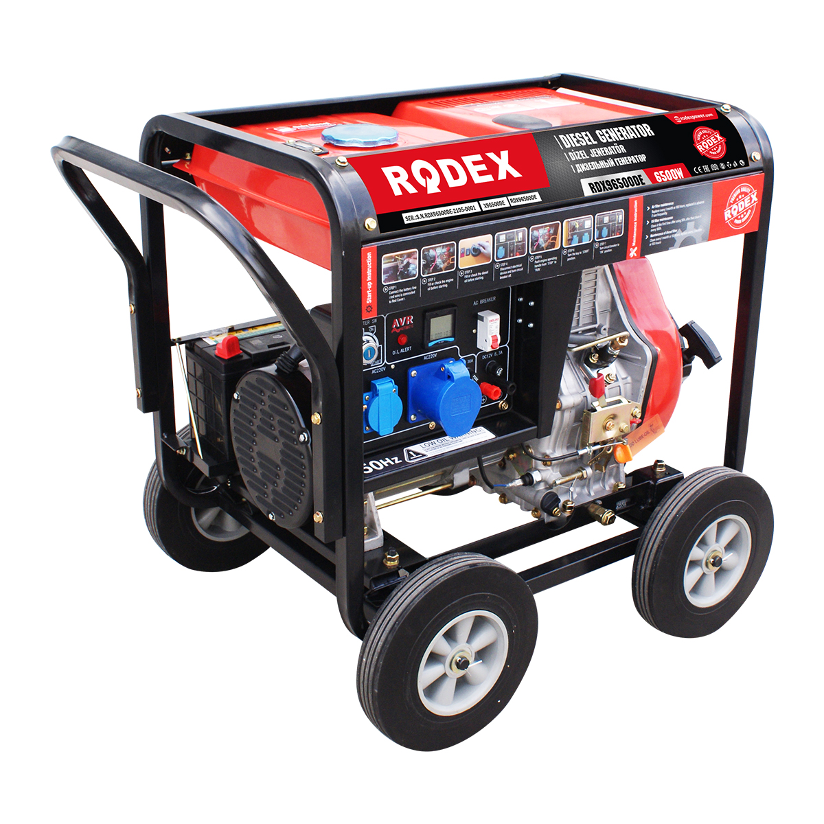 RDX96500DE DİZEL JENERATÖR