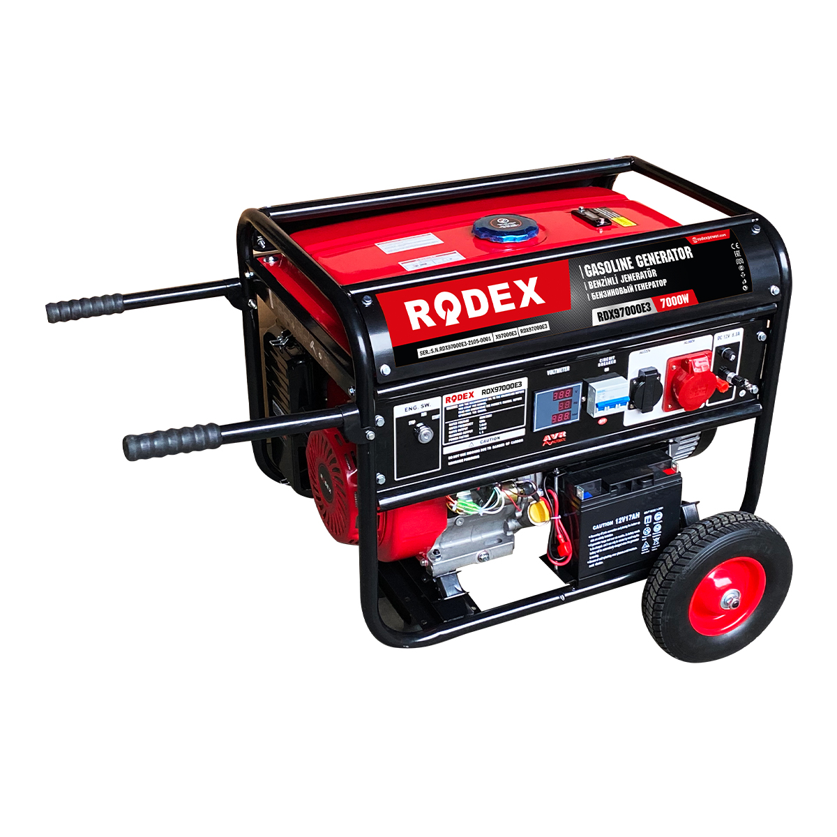 RDX97000E3 BENZİNLİ JENERATÖR