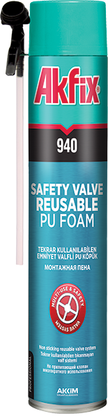 940 MEKANİK VALFLİ PU KÖPÜK