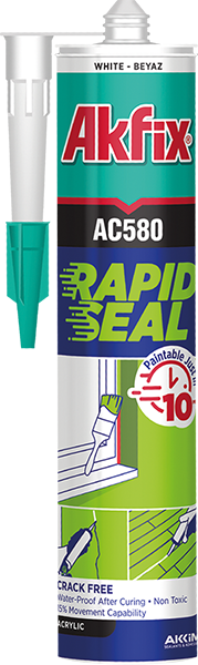 AC580 RAPID SEAL HIZLI KURUYAN AKRİLİK MASTİK