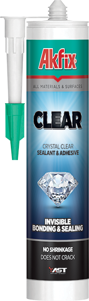 CLEAR ŞEFFAF YAPIŞTIRICI ve MASTİK